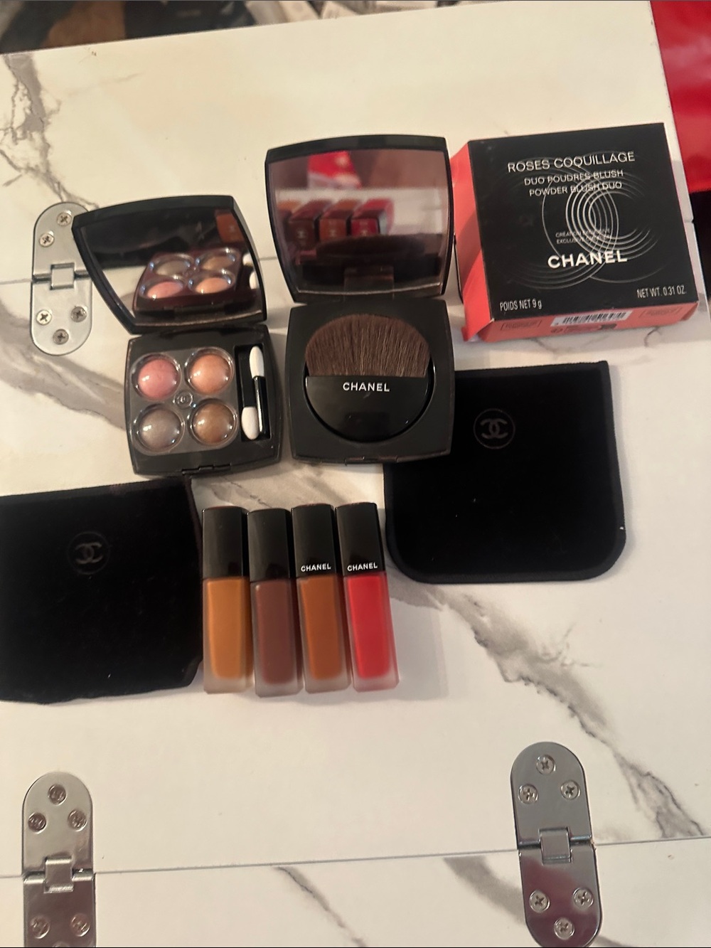 New CHANEL Older  Eye shadow Quad, with  other Chanel  Make up